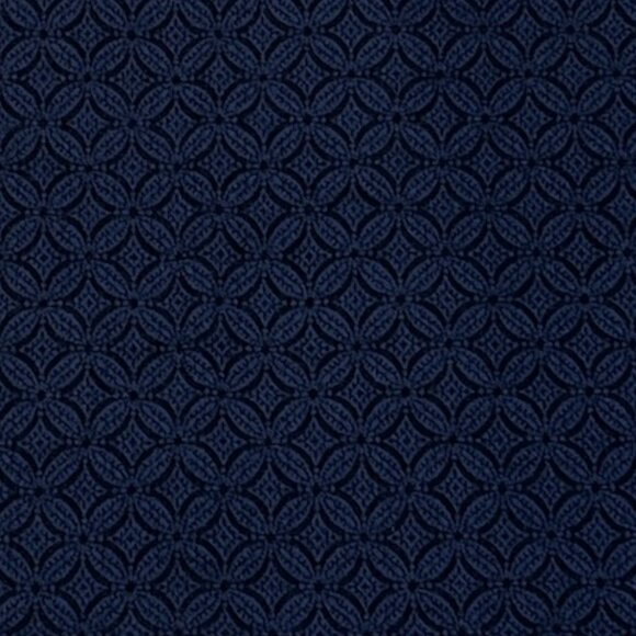 MARGARET M Navy Blue Skirt Size XL Stretchy Pull On Above Knee Lovely Pattern - Picture 4 of 10